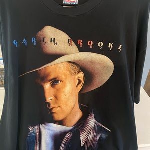 Men's Vintage Single Stitch (c)1998 Country Singer Garth Brooks T-shirt L SOLD